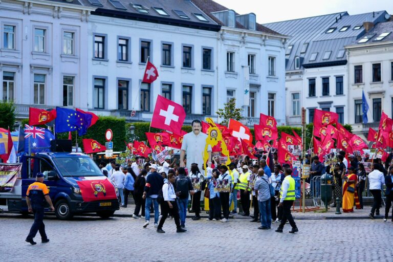 Manifestazione a Bruxelles – Urimaikkaha Ezhu Tamila